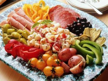 Deli Cold Cuts Italian Food Wallpaper