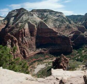 Angels Landing In Zion National Park Utah A Breathtaking