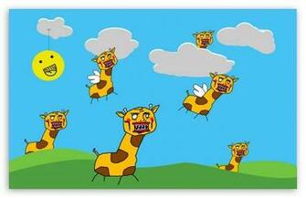 Funny Child Drawing HD Wallpaper For Standard Fullscreen Uxga Xga