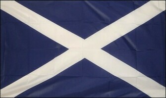 Bonnie Scotland X Flag
