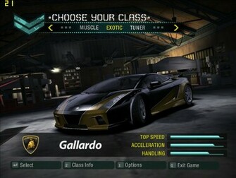 HD Car Wallpaper Need For Speed Carbon