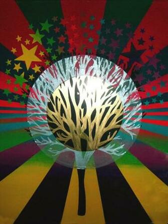 Peter Max Is Love By One Crazy Fox