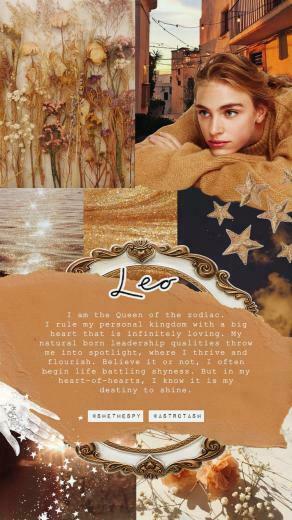Wallpaper She The Spy In Leo Astrology Zodiac Art