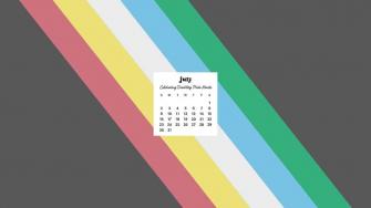 Disability Pride Month Wallpaper Options July