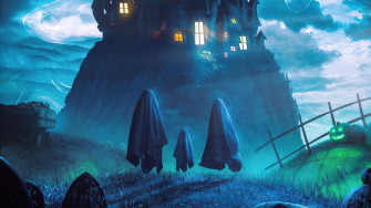 Halloween Ghost R Wallpaper
