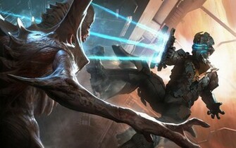 Dead Space Science Fiction Aliens Wallpaper Background