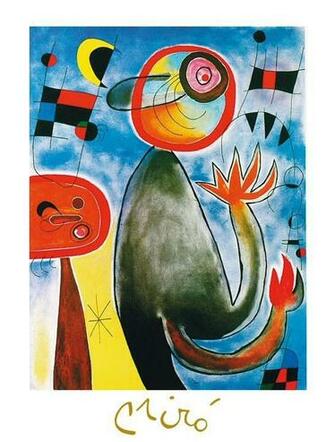 Joan Miro Wallpaper Art Prints Abstract