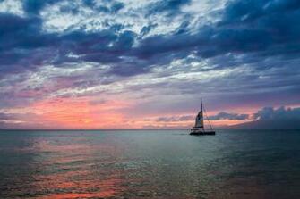HD Wallpaper Sunset Cruise Sails By Kaanapali Beach Maui
