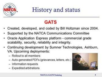 Natca Grievance Automated Tracking System G A T S Training Ppt