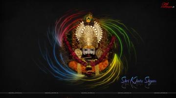 Khatu Shyam Wallpaper Graphic Design Font Illustration Art