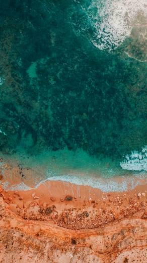 Google Pixel 4k Drone Wallpaper Top