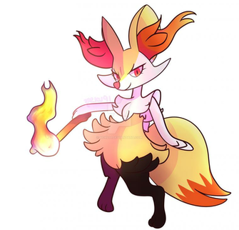 Braixen Tairenar By Neku91