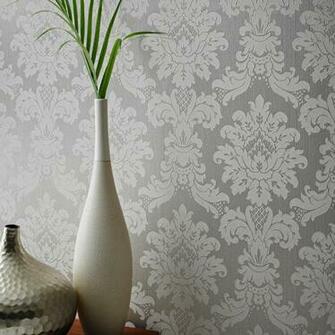 Arthouse Messina Damask Wallpaper Silver
