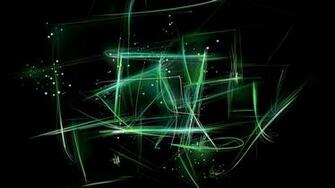 Abstract Black Green HD Pixel Popular Wallpaper
