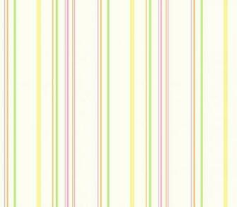 Delightful Yellow And Green Stripes Double Roll Wallpaper Murals For