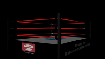 Wrestling Ring Wallpaper Render By