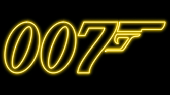 James Bond Logo Wallpaper Neon Symbol Wp