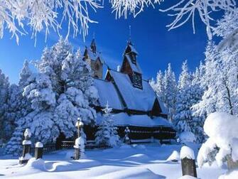 HD Widescreen Wallpaper Nice Winter Scenery Desktop