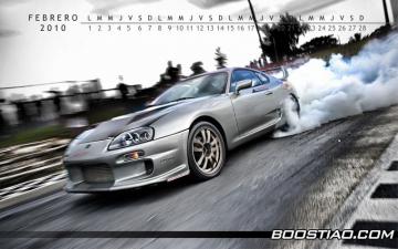 Toyota Supra Burnout HD Wallpaper