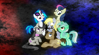 Mlp Background Ponies Wallpaper