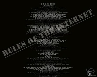 Rules Of The Internet Wallpaper