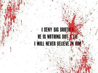 Blood Splatter Big Brother Wallpaper Art HD Hi Res