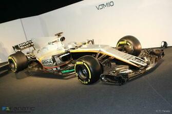 Pictures Force India Reveal Their Car At Silverstone