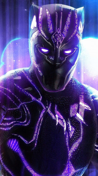 Black Panther Superhero Wallpaper