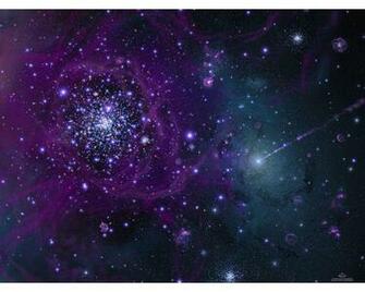 Purple Galaxy Wallpaper