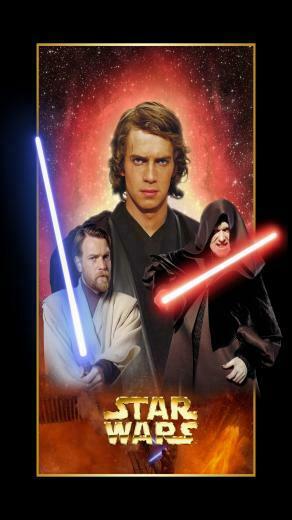 Star Wars Turn To The Dark Side Galaxy Note Wallpaper Poster