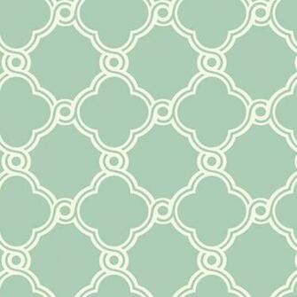White With Green Open Trellis Wallpaper Wall Sticker Outlet