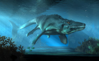 Mosasaurus By Deskridge
