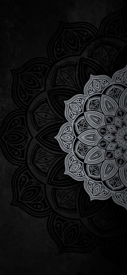 1080p Black Mandala HD Mobile