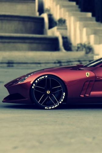Ferrari Simply Beautiful iPhone Wallpaper