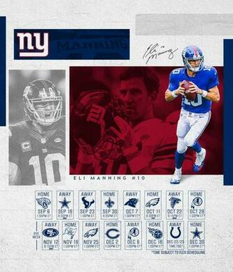 Giants Schedule New York