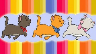 Aristocats Animation Cartoon Cat Cats Family Disney Kitten Wallpaper