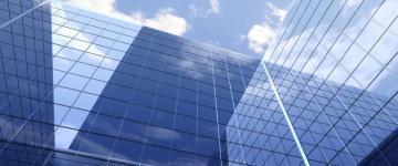 Skyscraper Reflections Sky Wallpaper No Glass