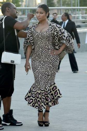 Nicki Minaj Photos Givenchy Arrivals Spring New York