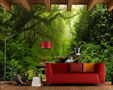 Papel De Parede Subtropical Forest In Nepal Natural 3d Wallpaper