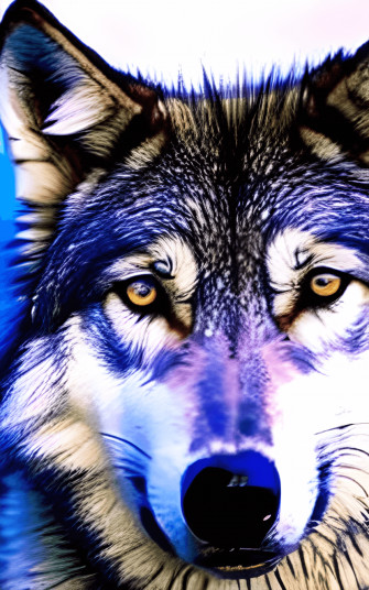 Wolf Aesthetic Wallpaper
