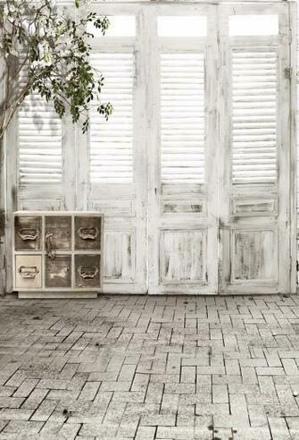 Viny Photography Background Indoor Backdrop Vintage Door