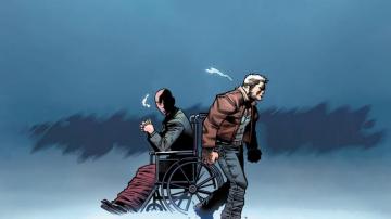 Old Man Logan Charles Xavier Wallpaper Data Src