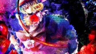 Blondes Touhou Bad Apple Apples Wallpaper