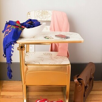 Elementary School Desktop Wallpaper Vintage Desk Diy