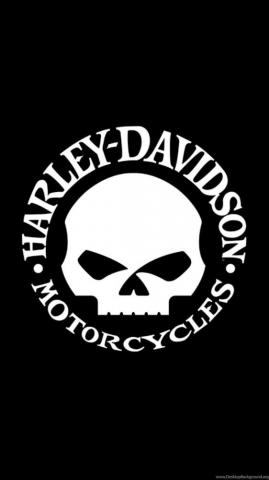 Harley iPhone Wallpaper Top Background