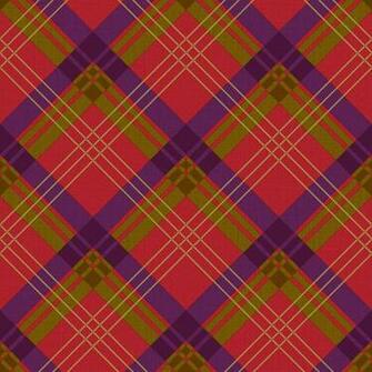 Arthouse Vintage Vinyl Fairburn Red Plum Tartan Wallpaper