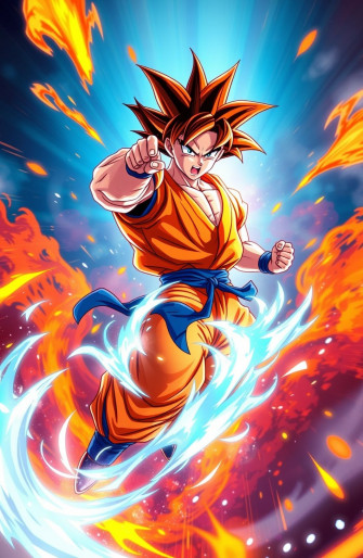 Goku Kamehameha Wallpaper