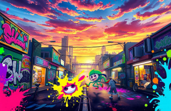 Splatoon Background
