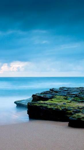 Ocean Sunrise iPhone Background HD Wallpaper