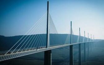 Modern Large Bridge Architecture HD Wallpaper